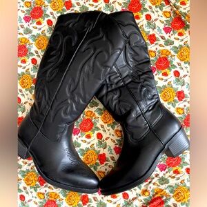 Torrid wide calf cowboy boots
